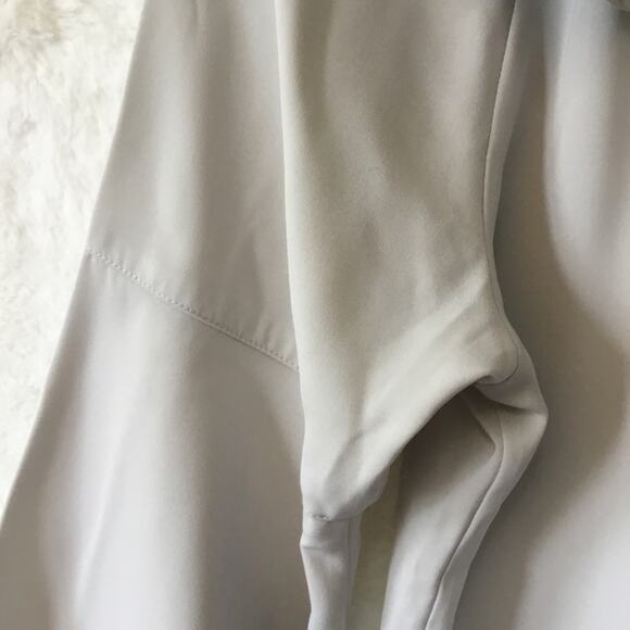 Archives Light Gray Off-Shoulder Long-Sleeve Top - Picture 3 of 12